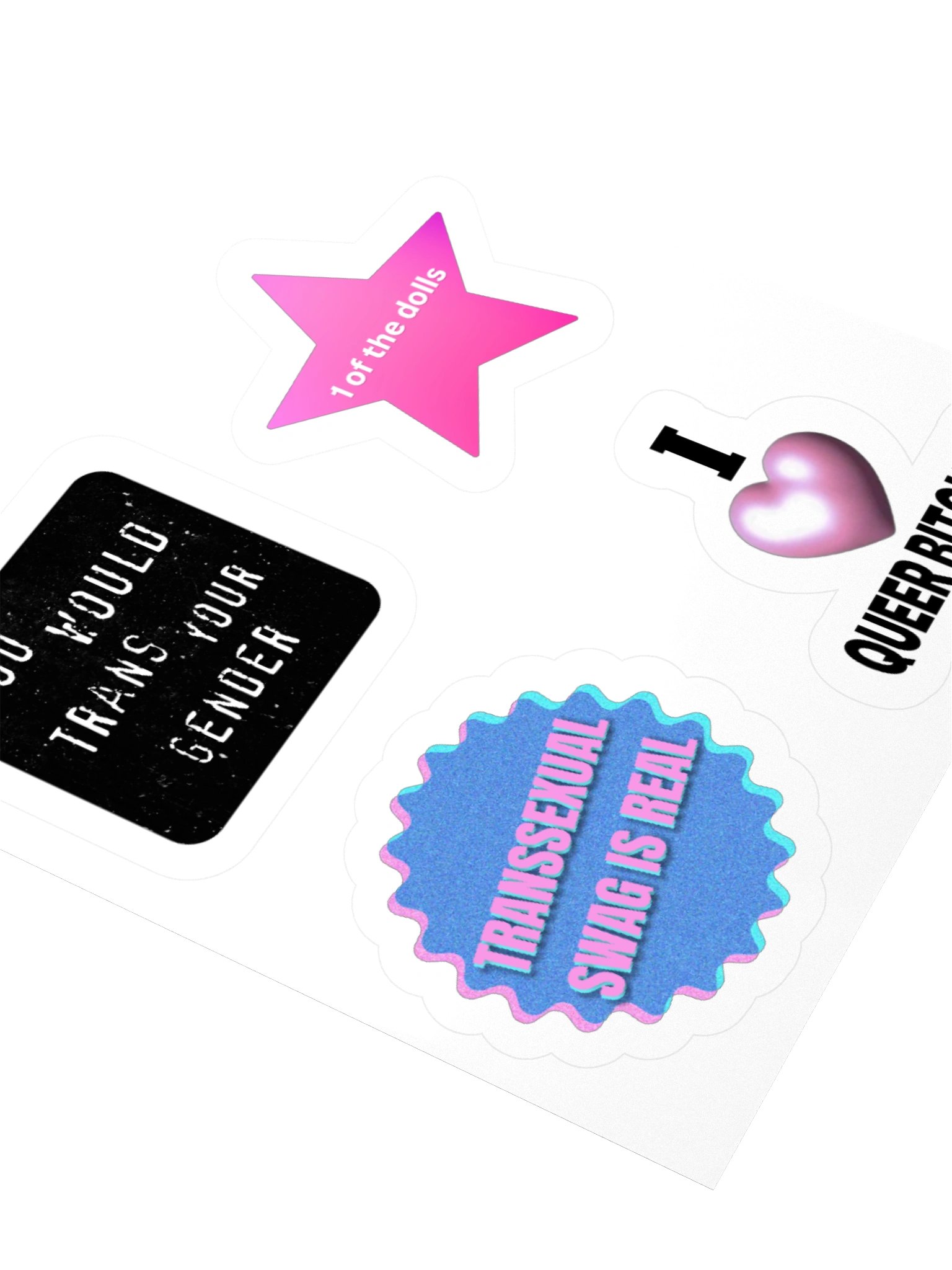 1ofthedolls Sticker Quad product image (7)