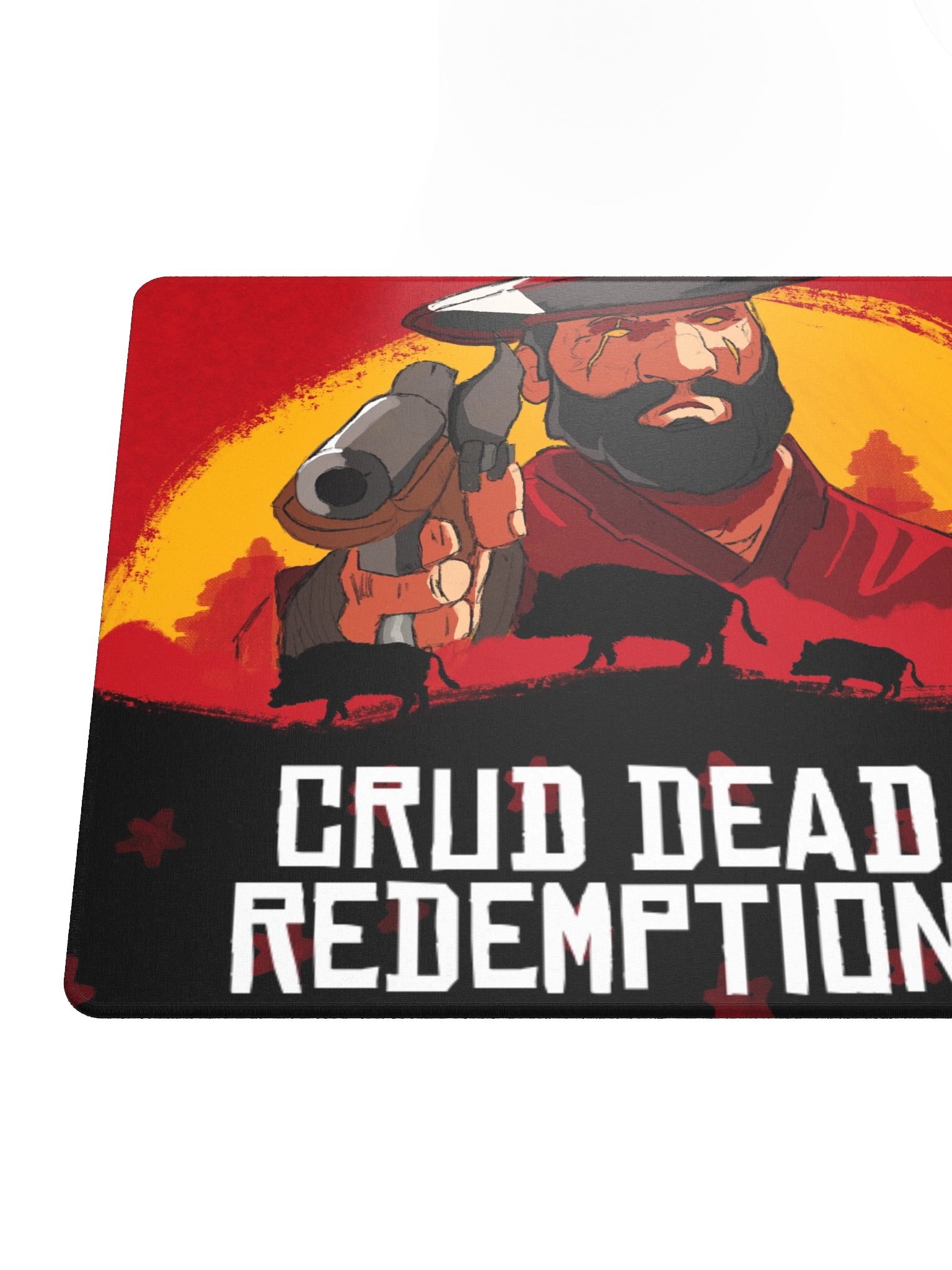 Crud Dead Redemption Mousepad product image (4)