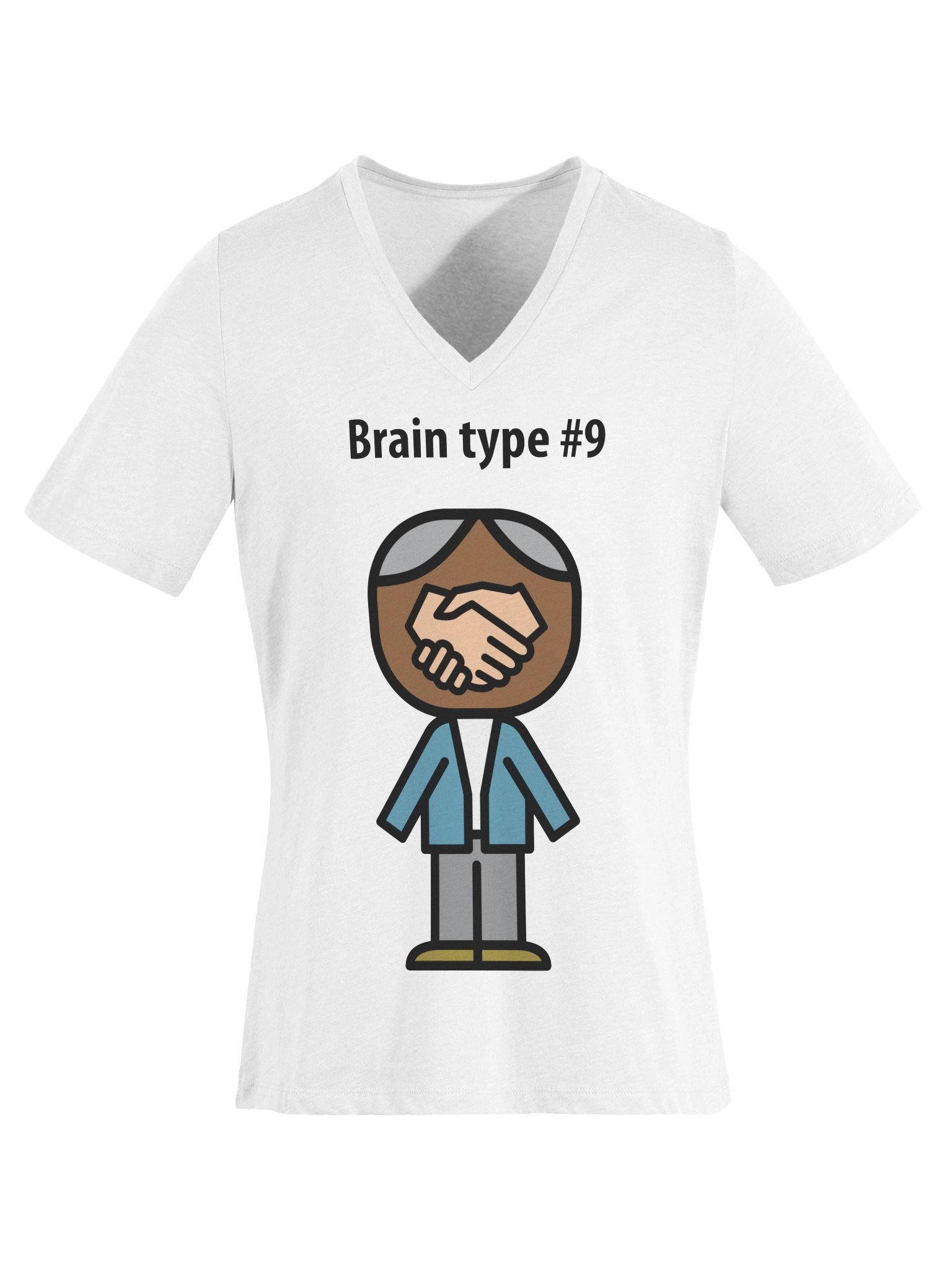 Women's t-shirt for brain type #9 product image (6)