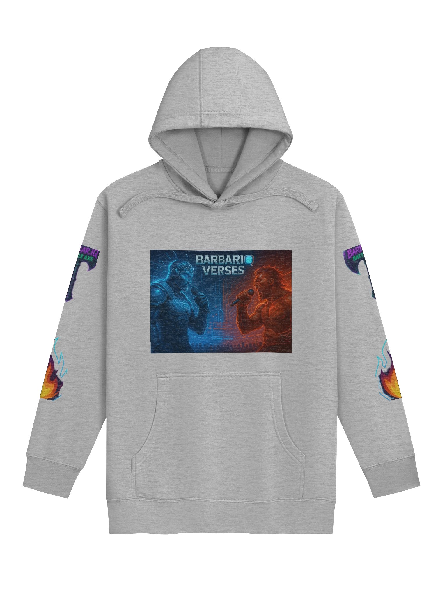 BarbarIQ Verses Unisex Premium Hoodie product image (1)
