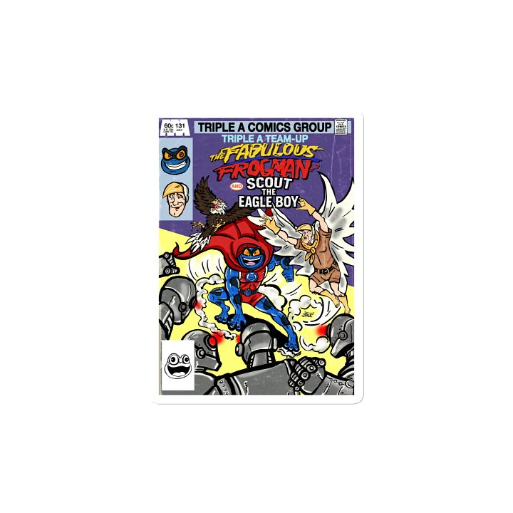 Triple A Team-Up Frogman and Scout Magnet product image (2)
