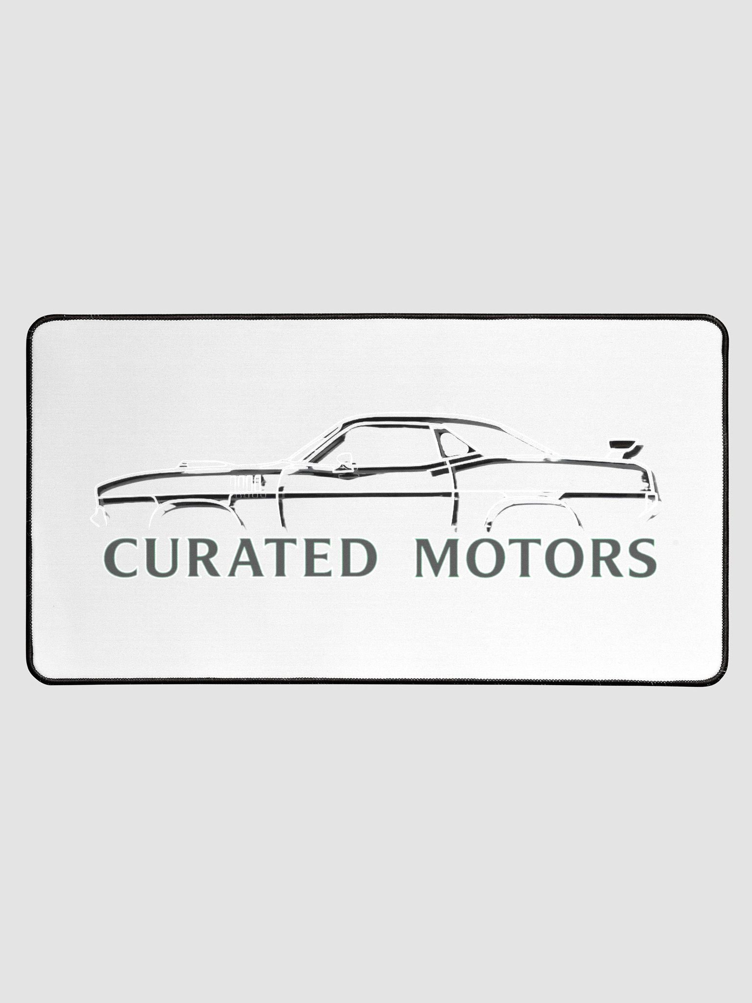 Curated Motors `Cuda Desk Mat product image (1)