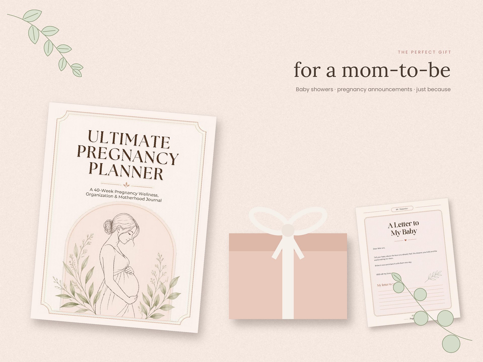 The Gentle Pregnancy Planner product image (2)