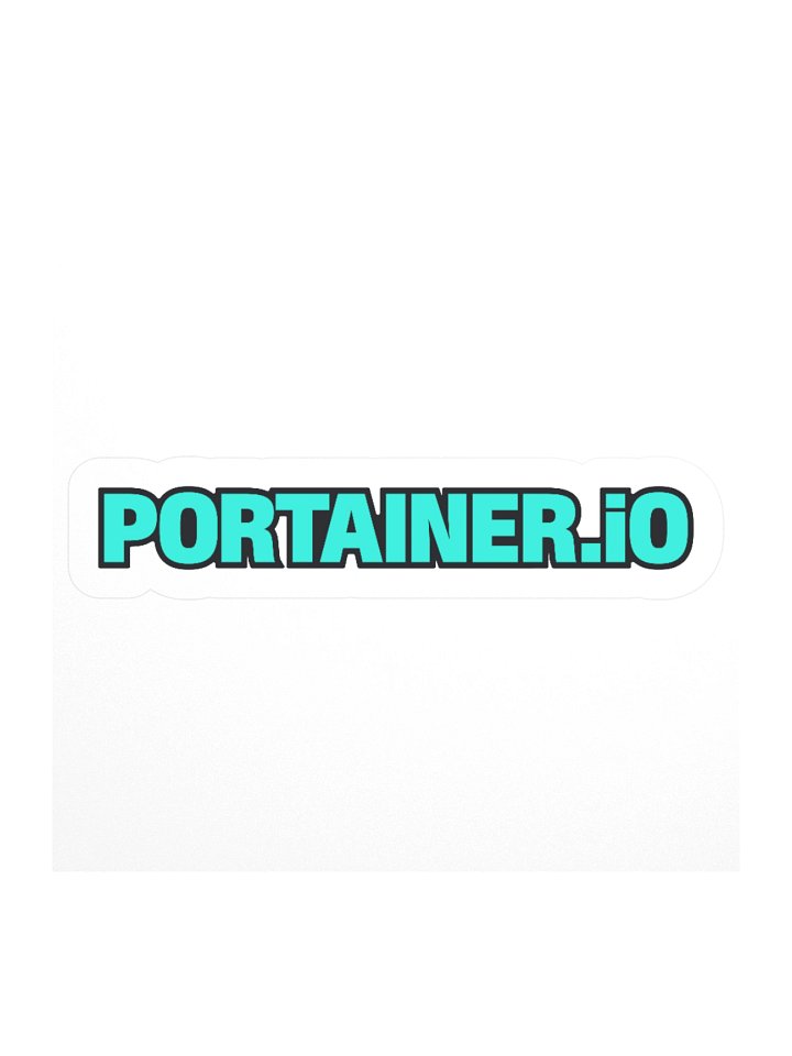 Sticker - Portainer.io Teal product image (1)