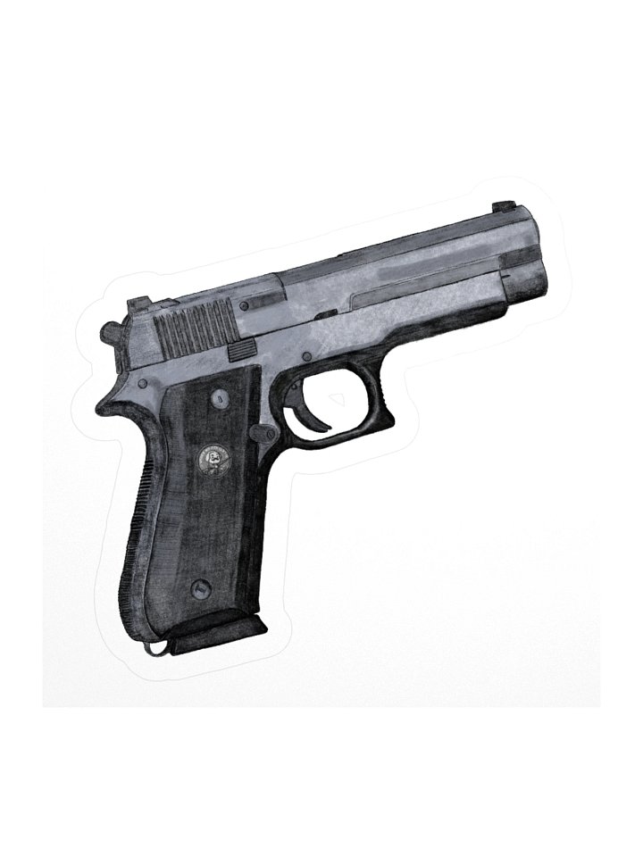 Pew Pew Sticker product image (1)