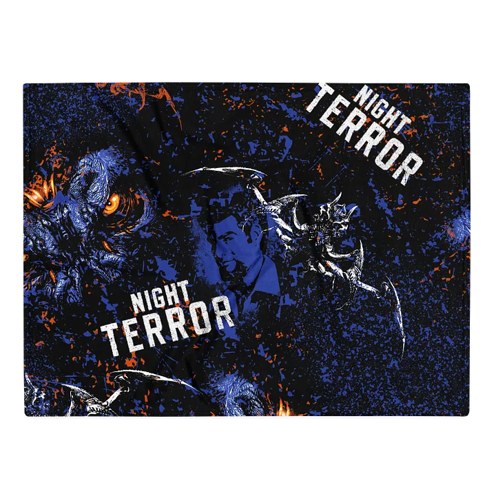 NIGHT TERROR: 90s Themed Blanket product image (2)