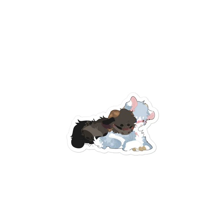 Goat Cuddles Magnet product image (1)