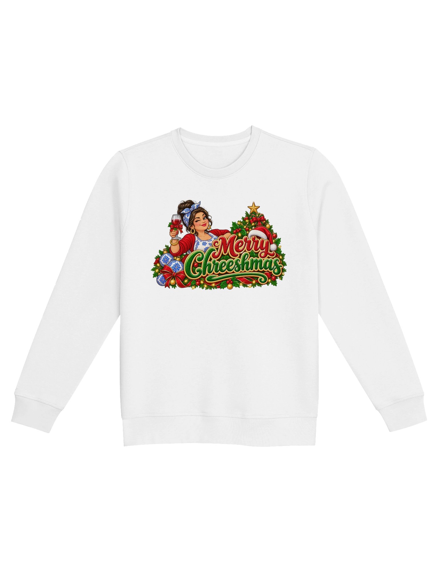 Merry Chreeshmas – Funny Portuguese Christmas Unisex Sweatshirt product image (1)