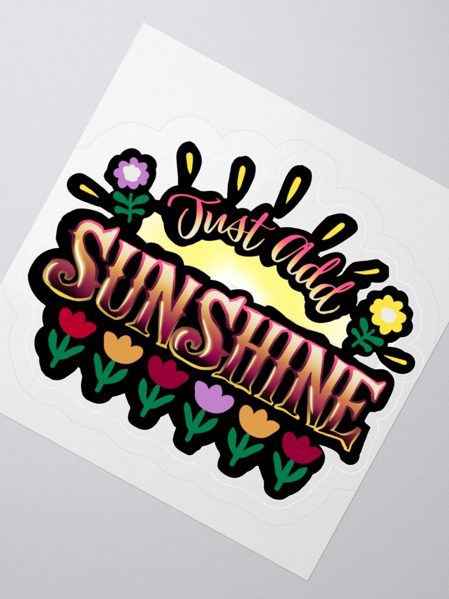 Just Add Sunshine Sticker product image (2)