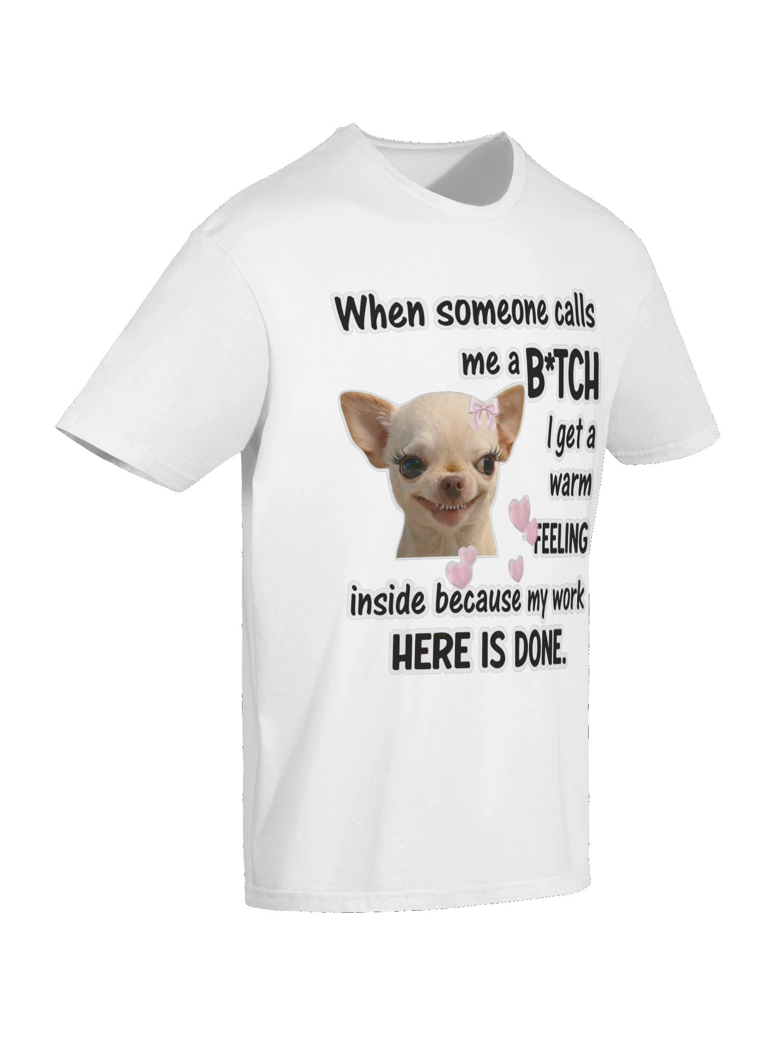 Evil b*tch! Evil Dog Meme T-Shirt product image (10)