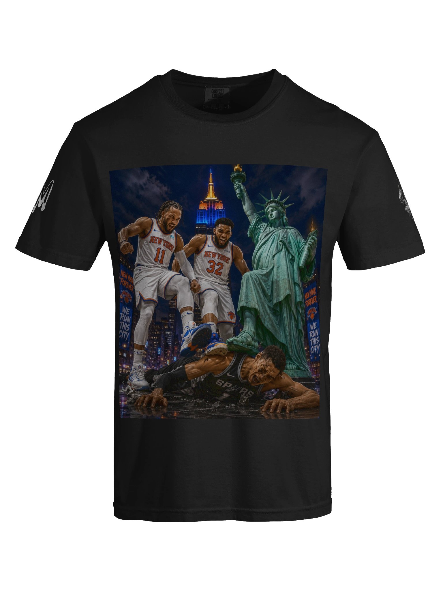 NYK /Statue of Liberty Stomping Wemby Tees product image (39)
