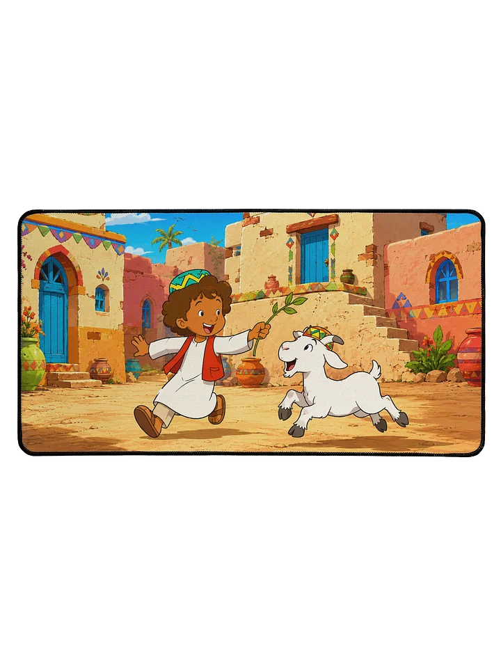 The Boy & His Goat Nostalgia Desk Mat product image (1)