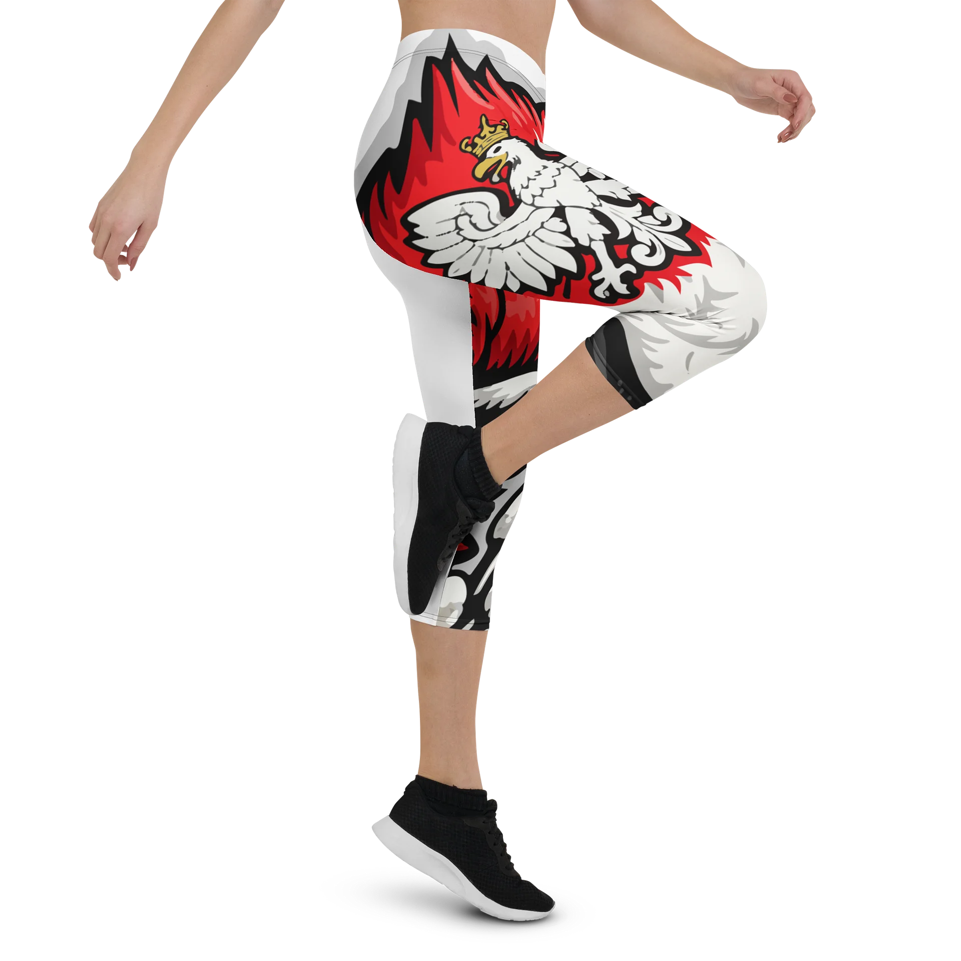 Dyngus Spirit All-Over Capri Leggings product image (4)