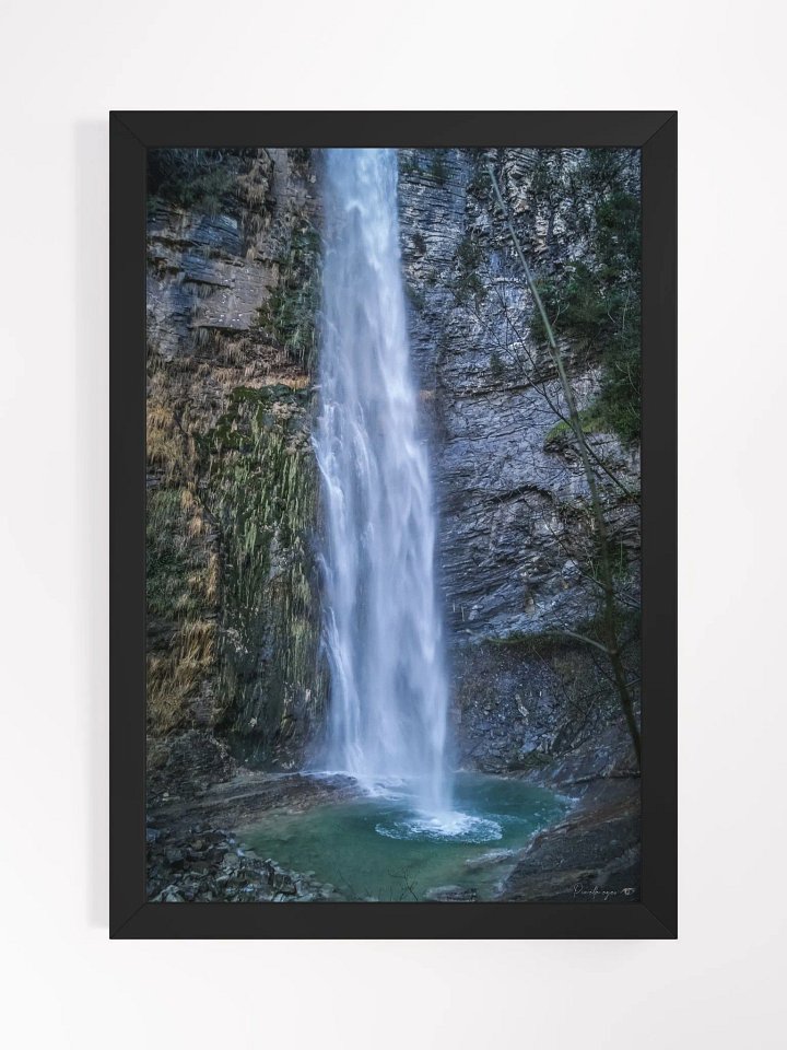 Print Fine Art - Imberget Waterfall, France product image (1)
