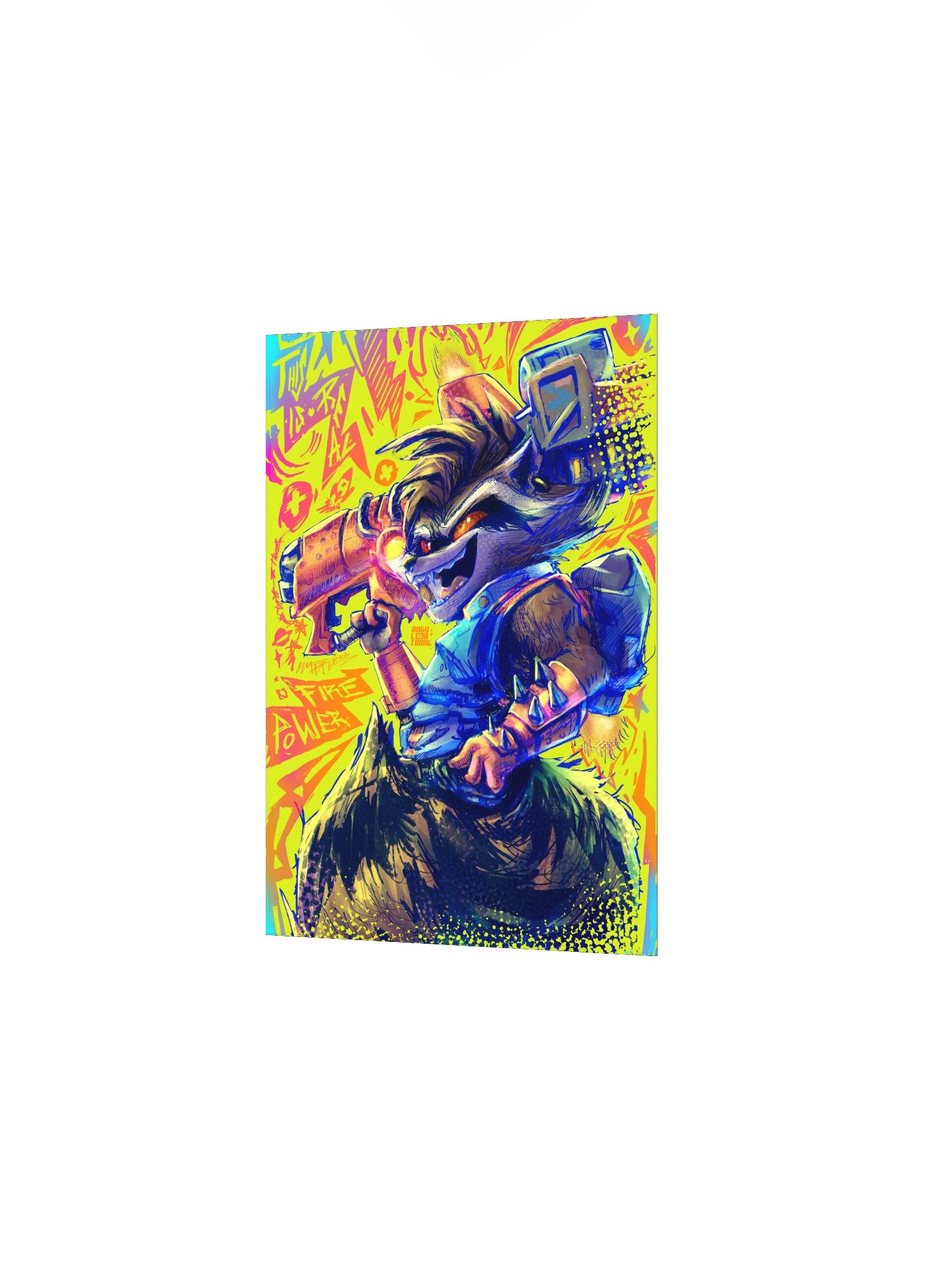 Rocket Rivals Matte Poster product image (4)