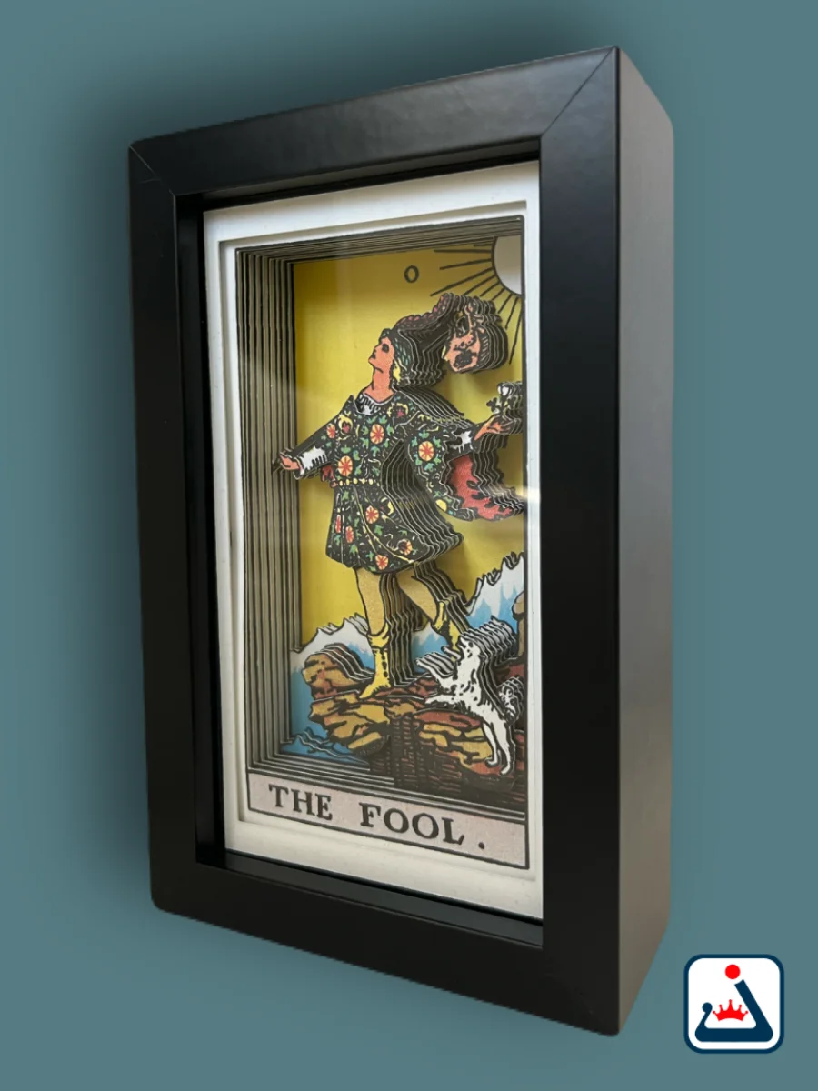 The Fool – 3D Tarot Shadow Box Art product image (4)