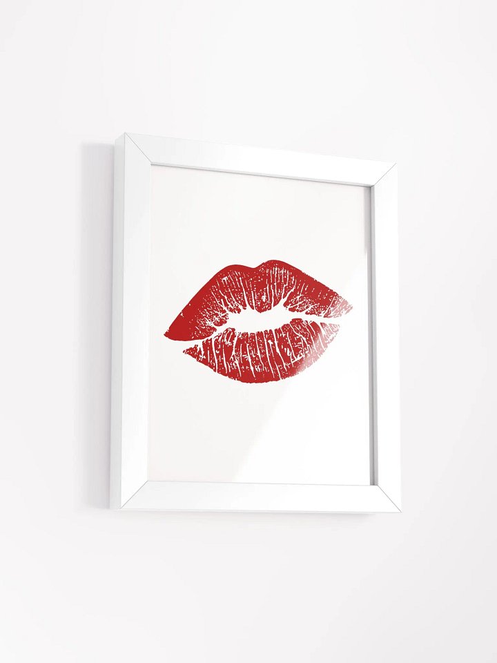 Red Kiss Wall Art product image (7)