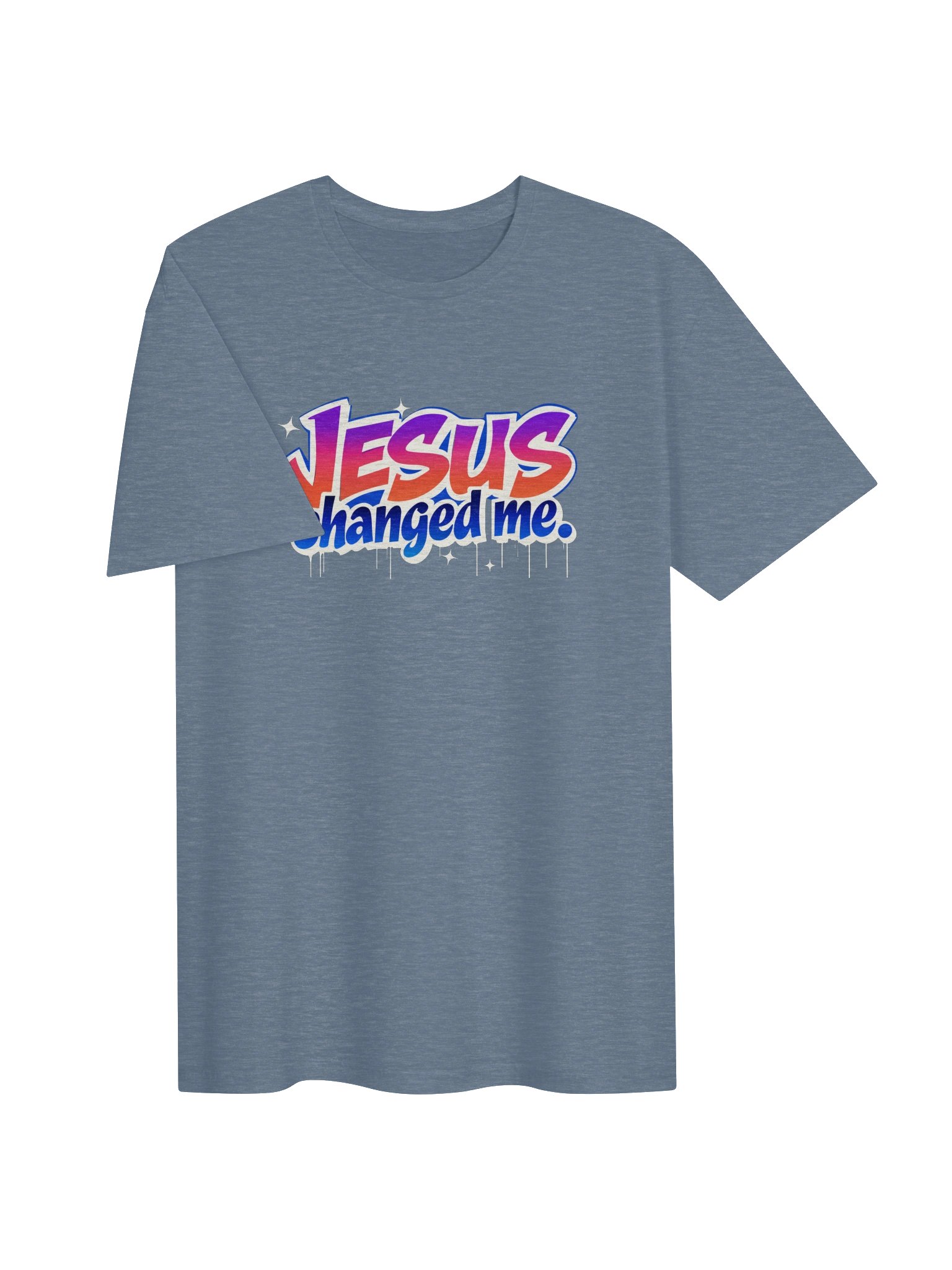 Jesus Changed Me Streetwear T-shirt product image (6)