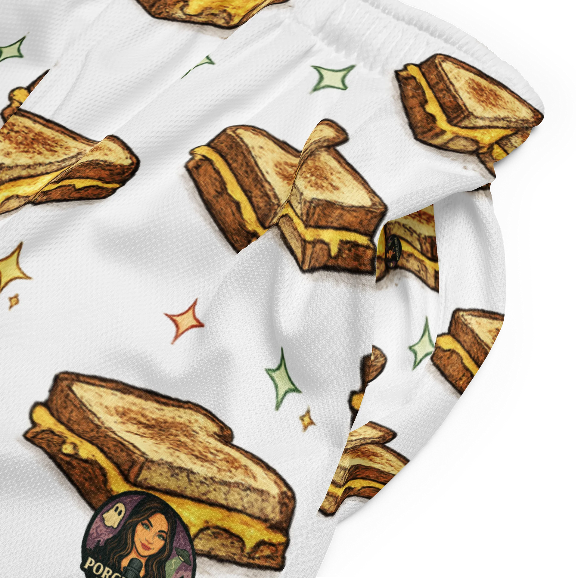 BEST DAMN GRILLED CHEESE UNISEX SHORTS product image (5)