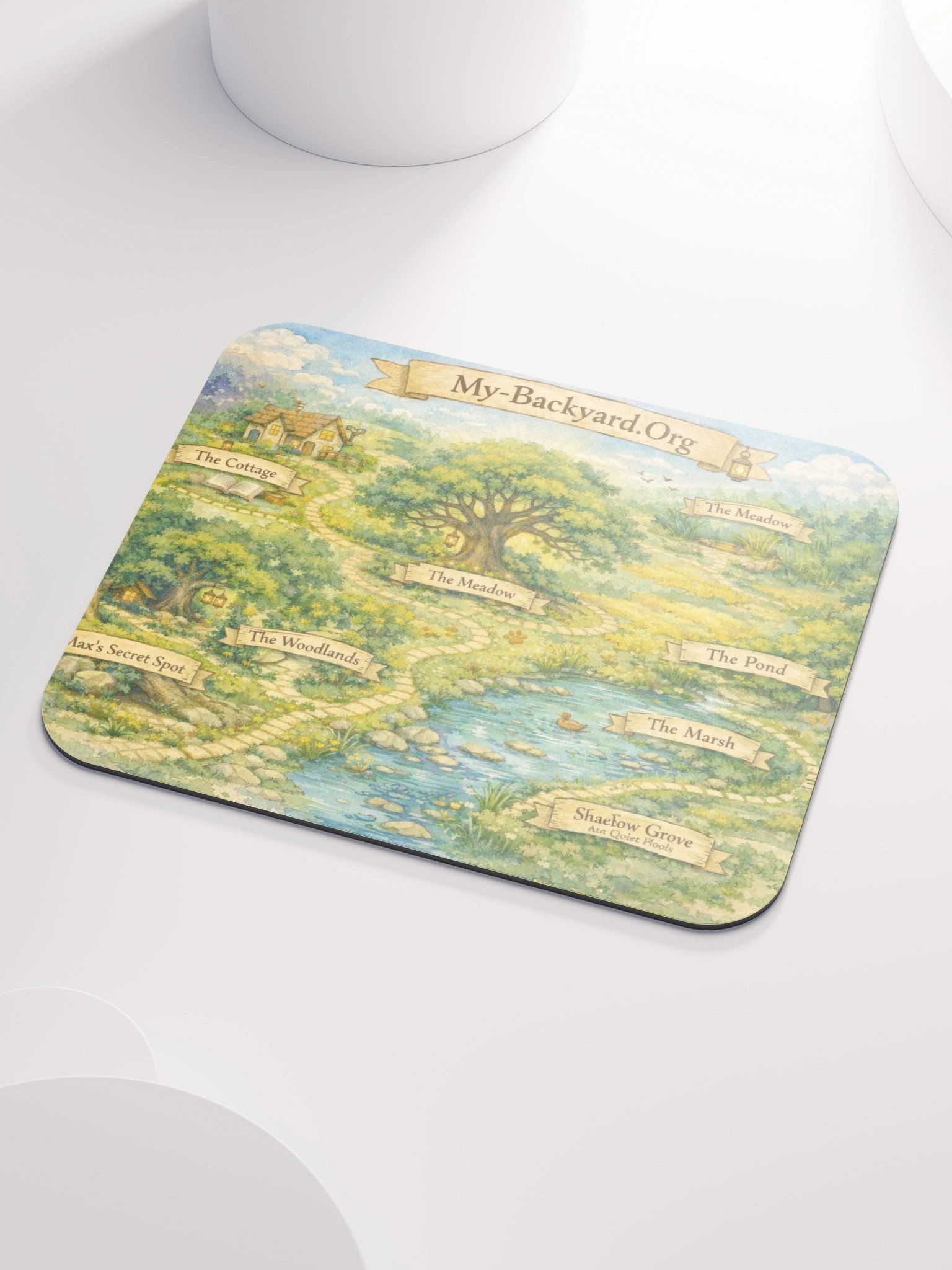 “The Backyard Map — Desk Mat of Wonder & Whimsy” product image (3)