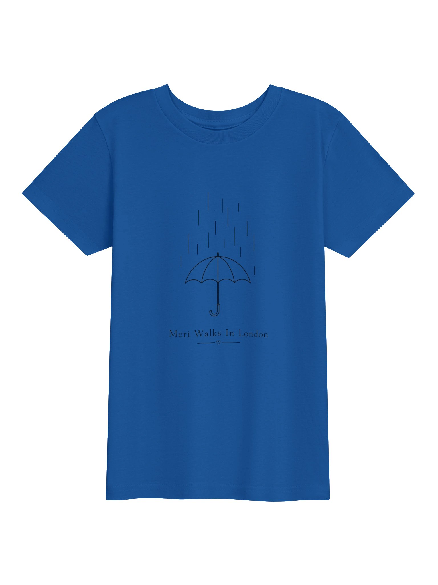 Bella+Canvas Youth Short Sleeve T-Shirt - Minimal Umbrella Design product image (1)