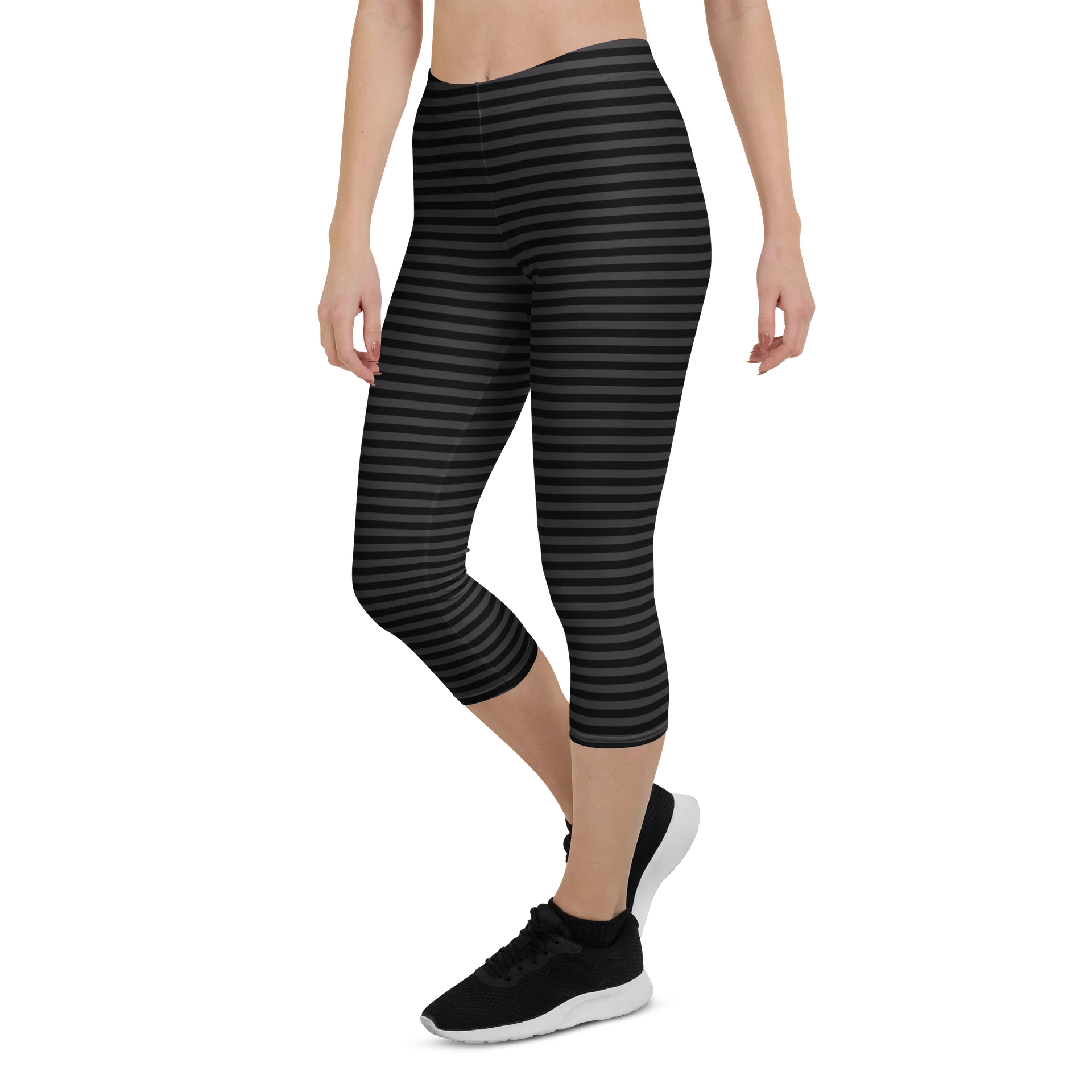 Blaque Stripped Capri product image (6)