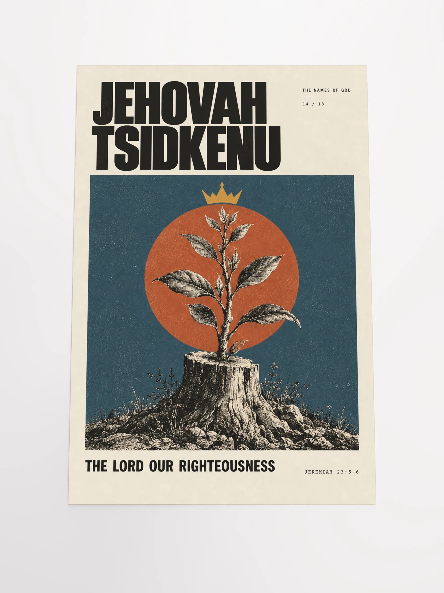 Jehovah Tsidkenu | Names of God Art Print product image (11)