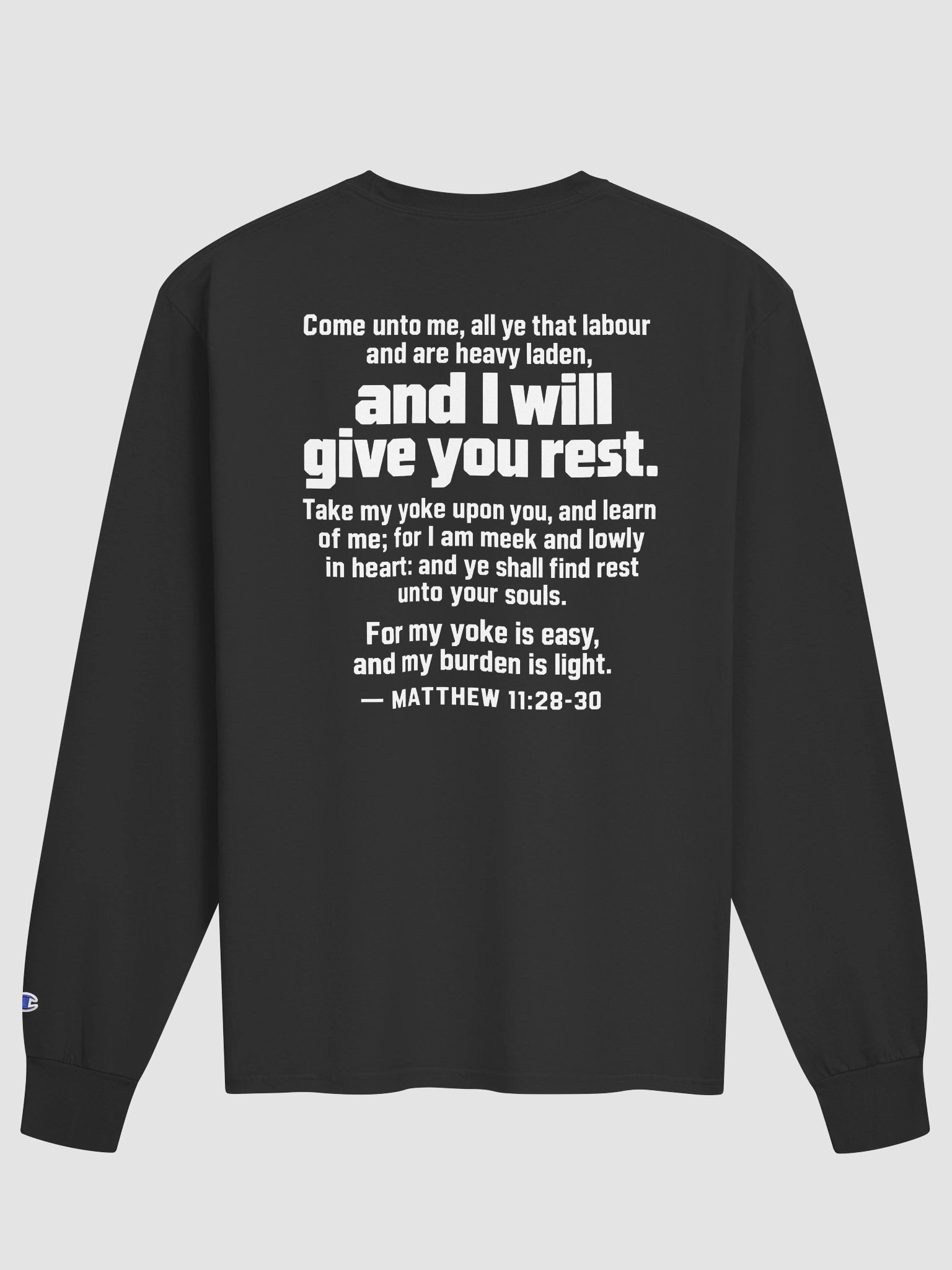 Strength in Christ Long Sleeve product image (2)