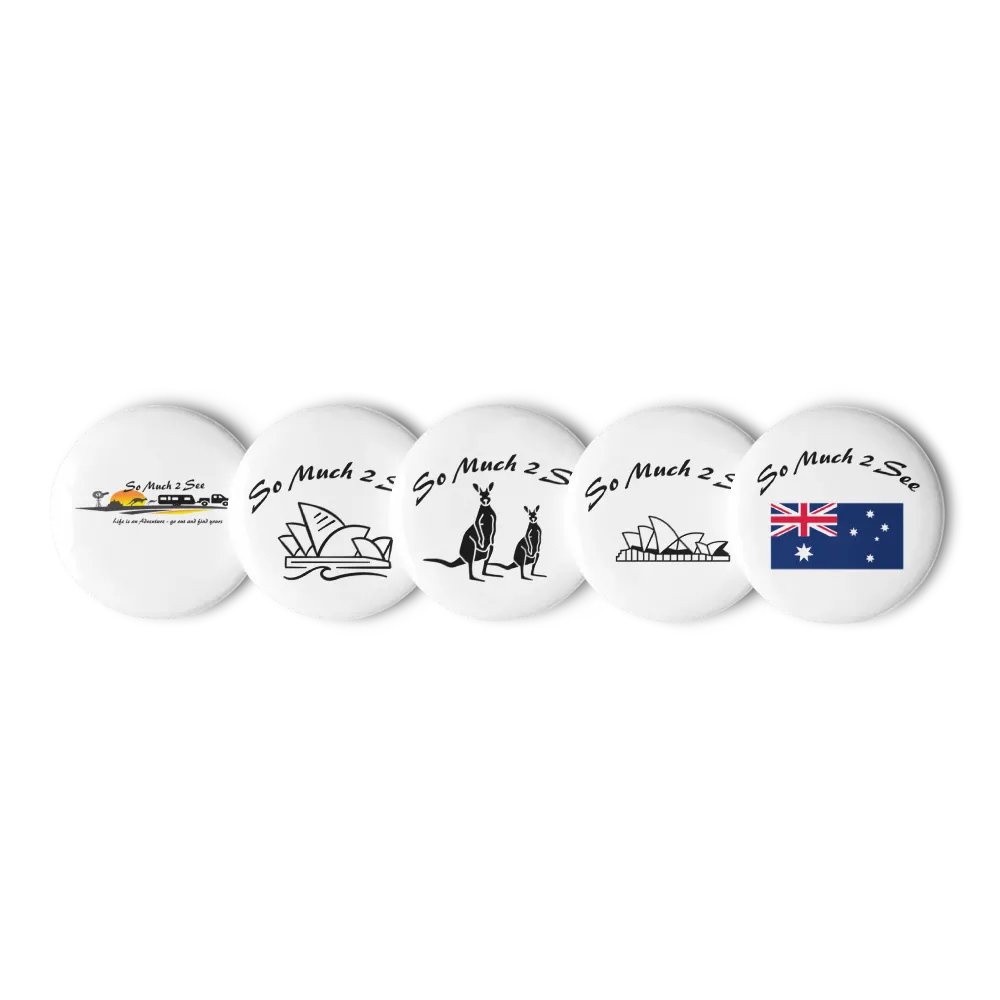 Outback Sunset Pin Button Set product image (1)