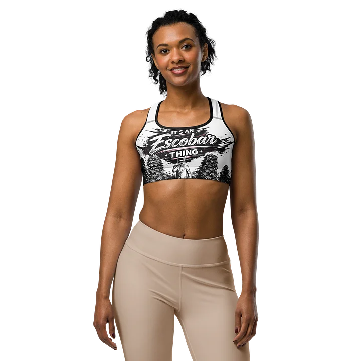 It's an Escobar Thing Sports Bra product image (1)