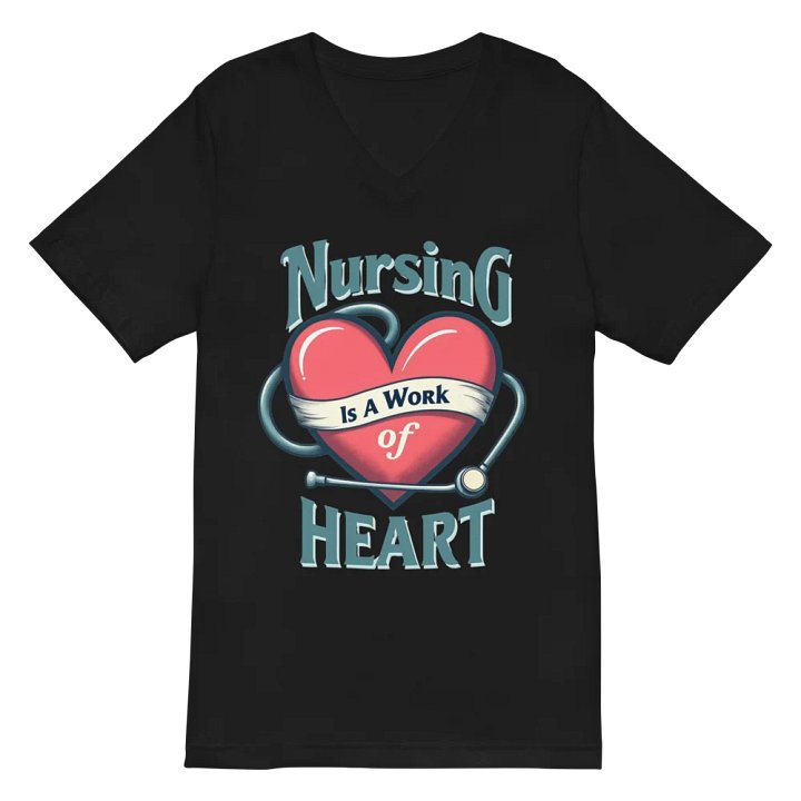 Heartfelt Nursing V-Neck Tee product image (3)