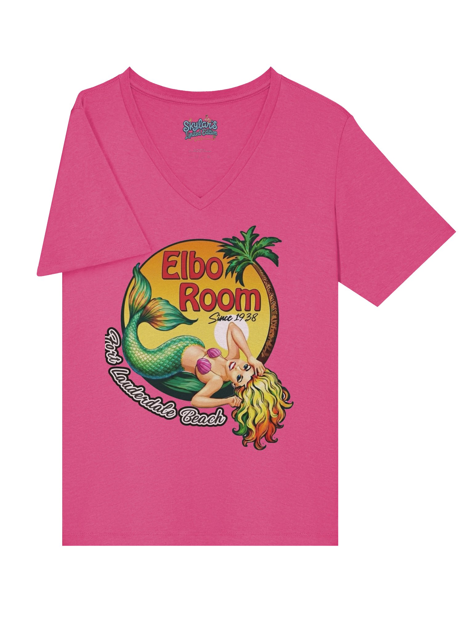 Elbo Room Mermaid V-Neck Tee product image (5)
