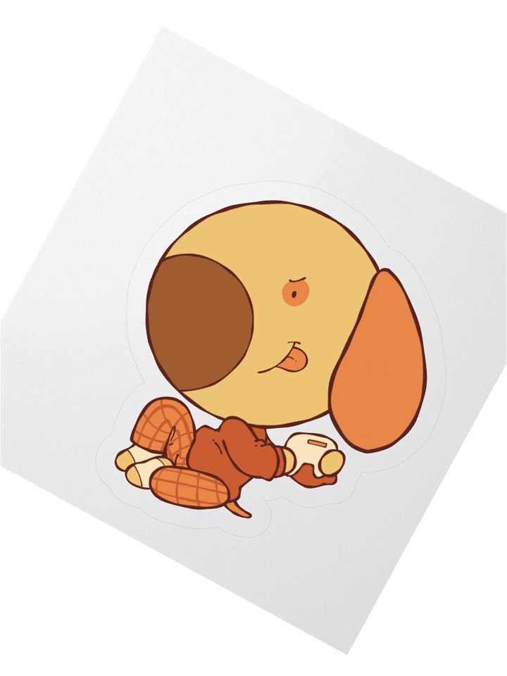 Gamer Dog Sticker product image (6)