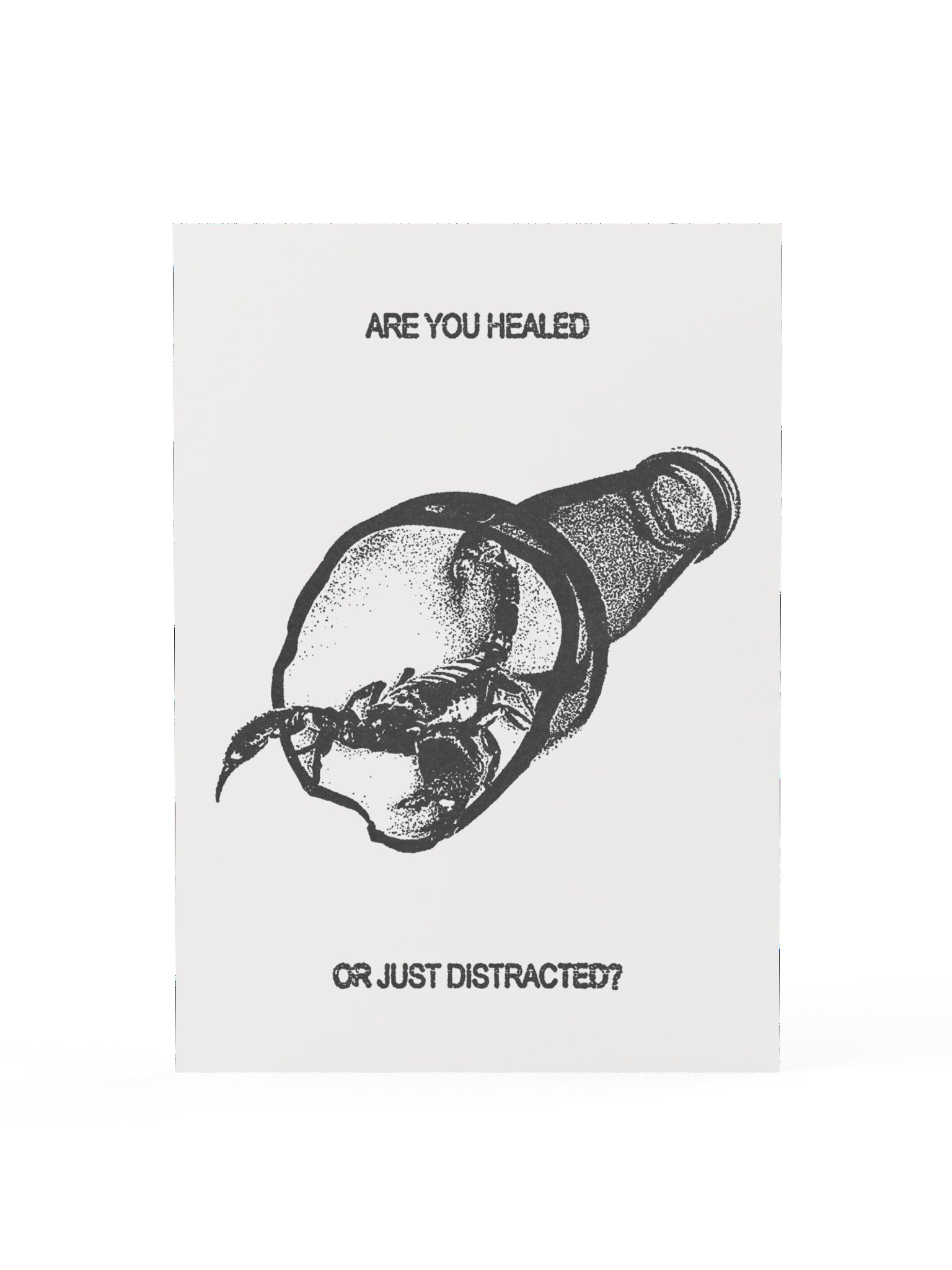 HEALED/DISTRACTED POSTER product image (2)