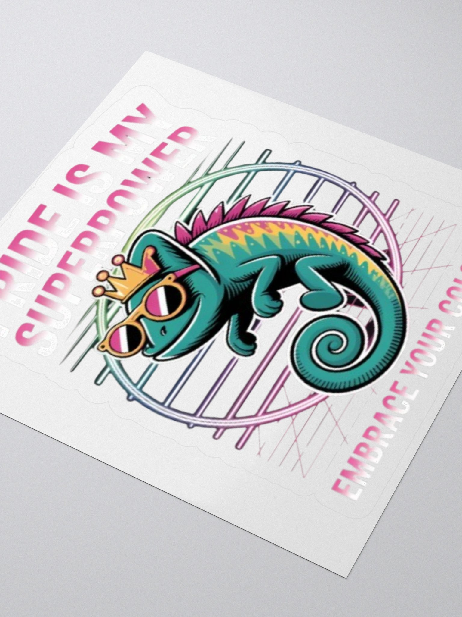 Rainbow Unicorn Pride Sticker - Exclusive Vinyl Design for LGBTQ+ Celebration product image (7)