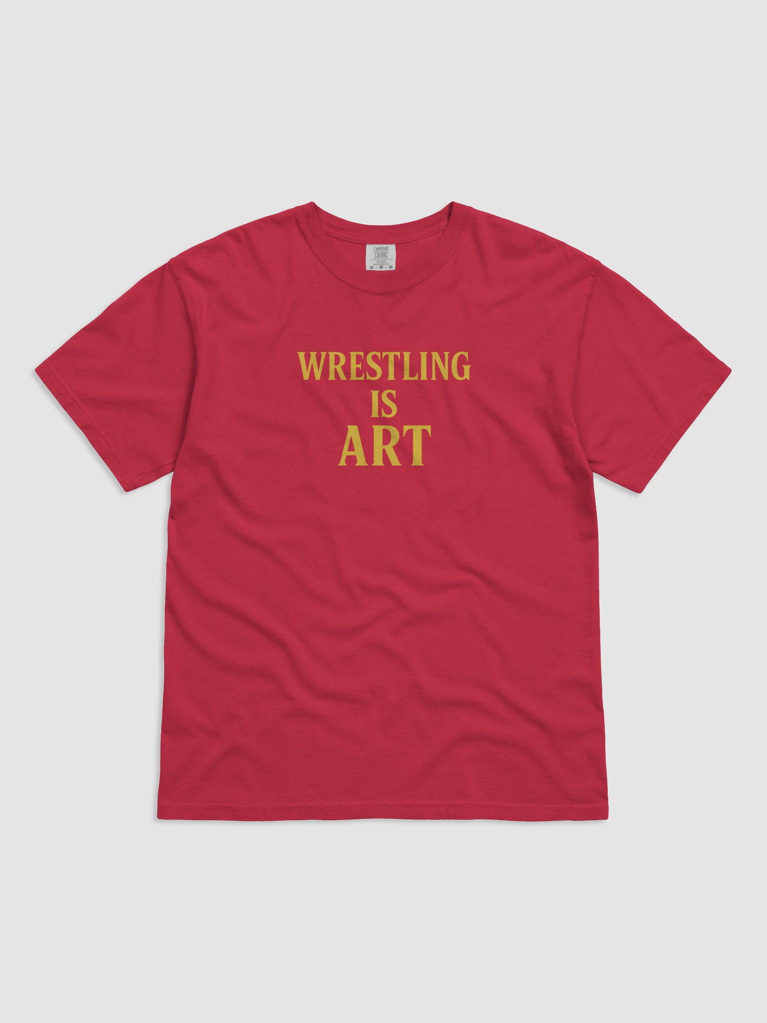 Wrestling Is ART T-Shirt product image (1)