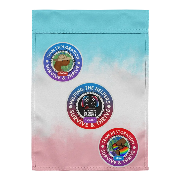 MSF/DWB Fundraising Garden Flag product image (2)