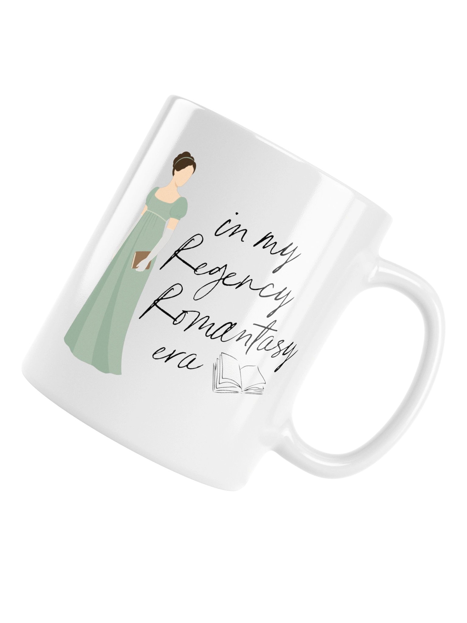 Regency Romantasy Era Mug | GREEN product image (6)
