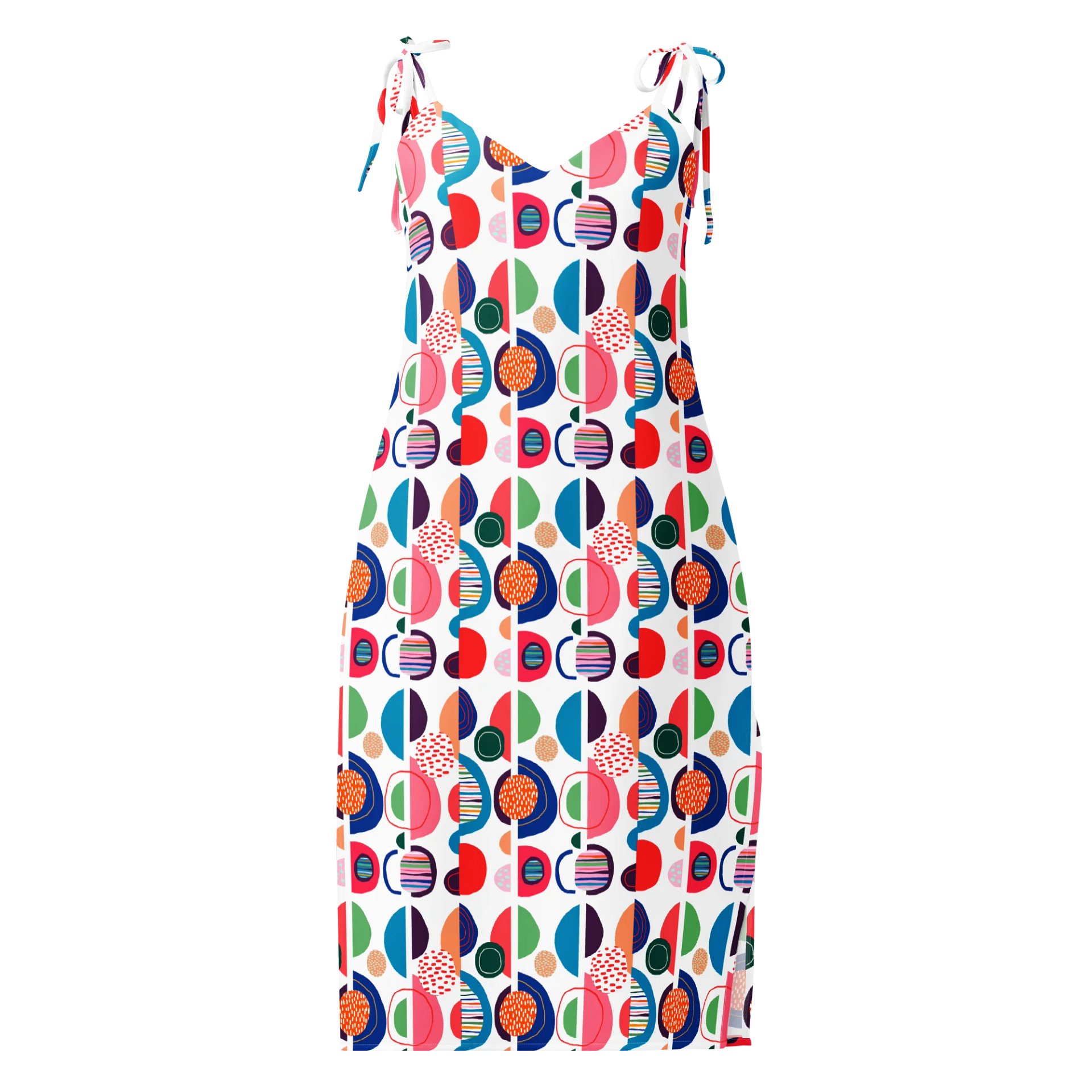 Color Pop Geometric Slip Dress product image (1)