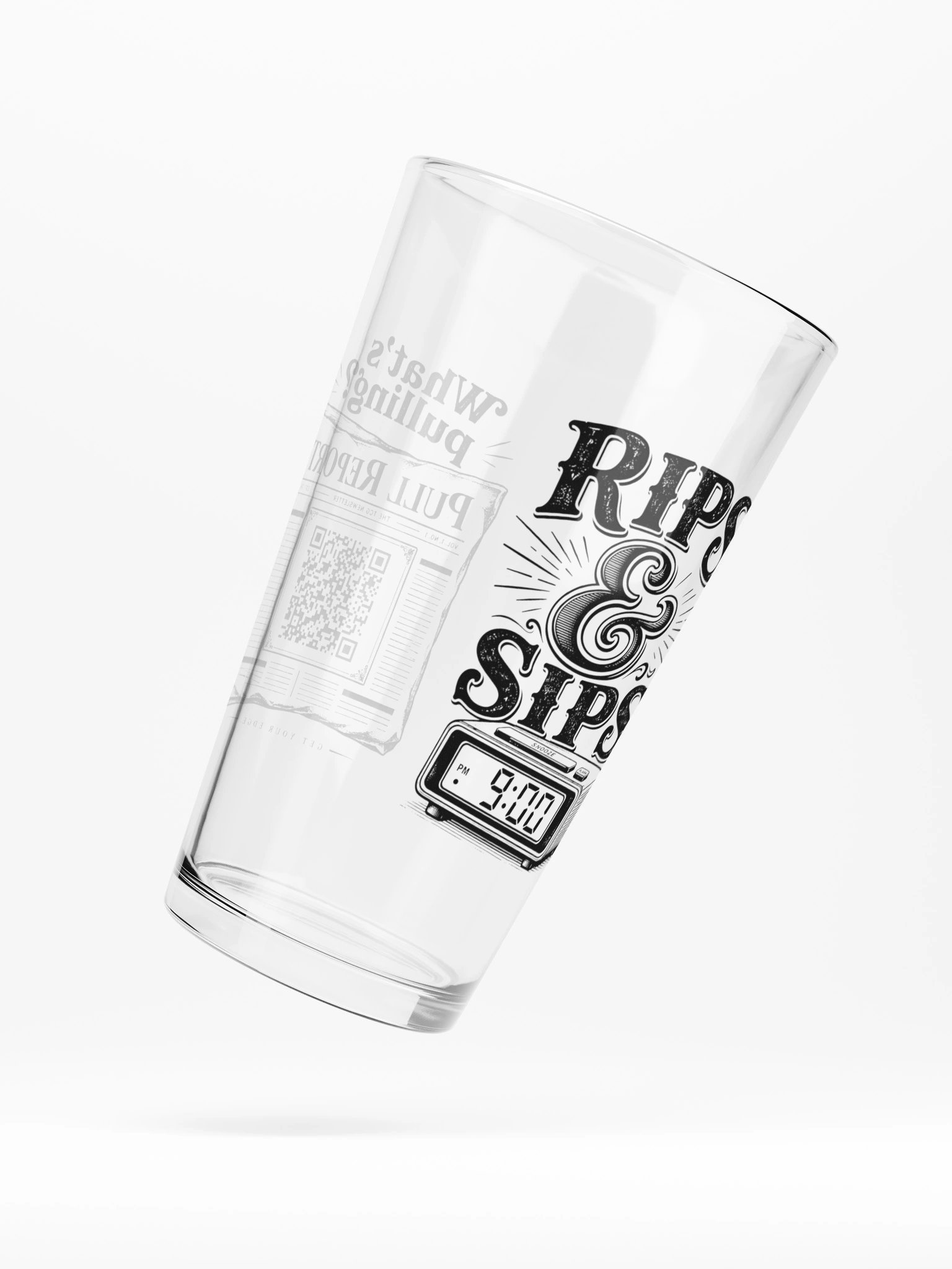 The Daily Pour Pint Glass product image (7)