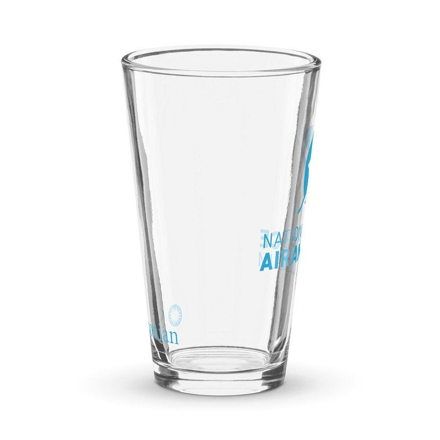 National Air & Space Museum Logo Pint Glass Image 3