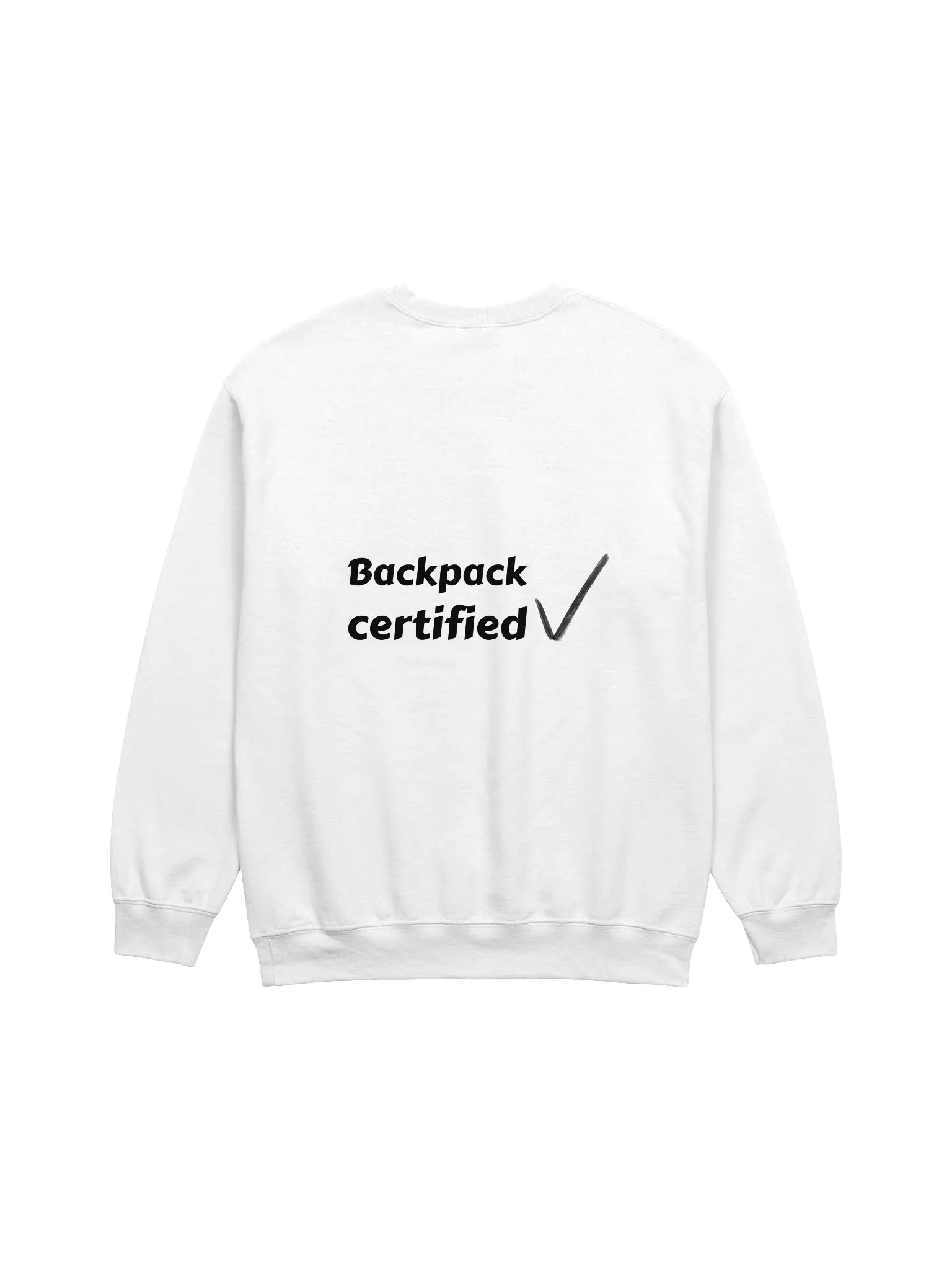 Backpack Certified Sweater White product image (1)