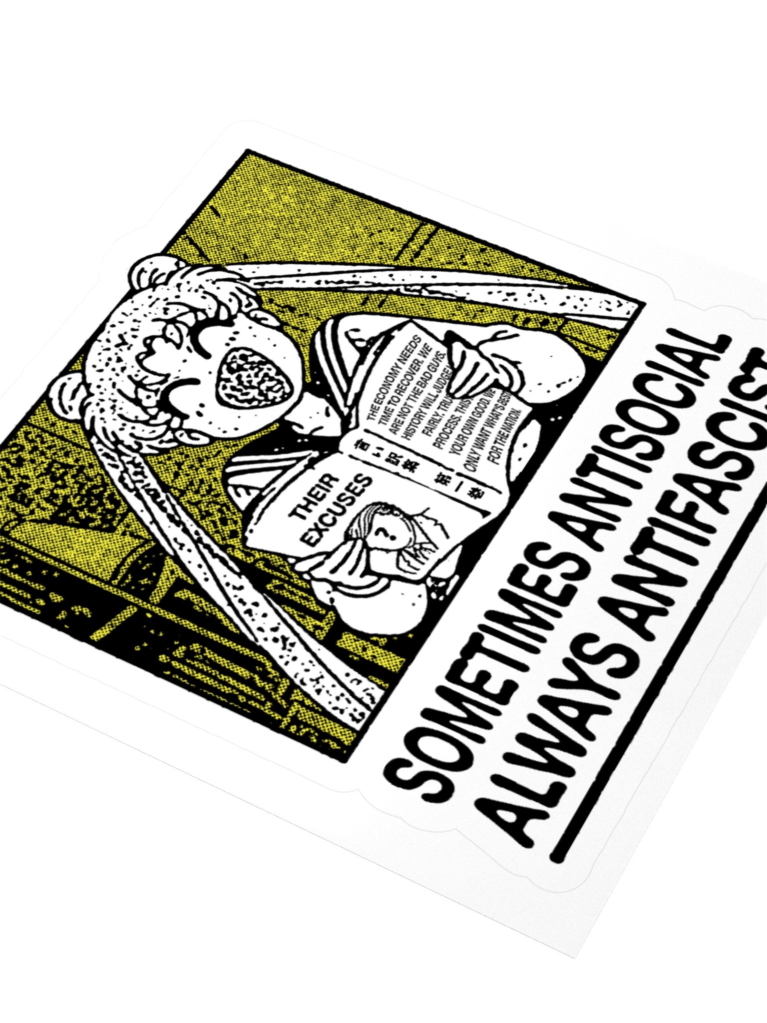 SOMETIMES ANTISOCIAL - Stickers product image (8)