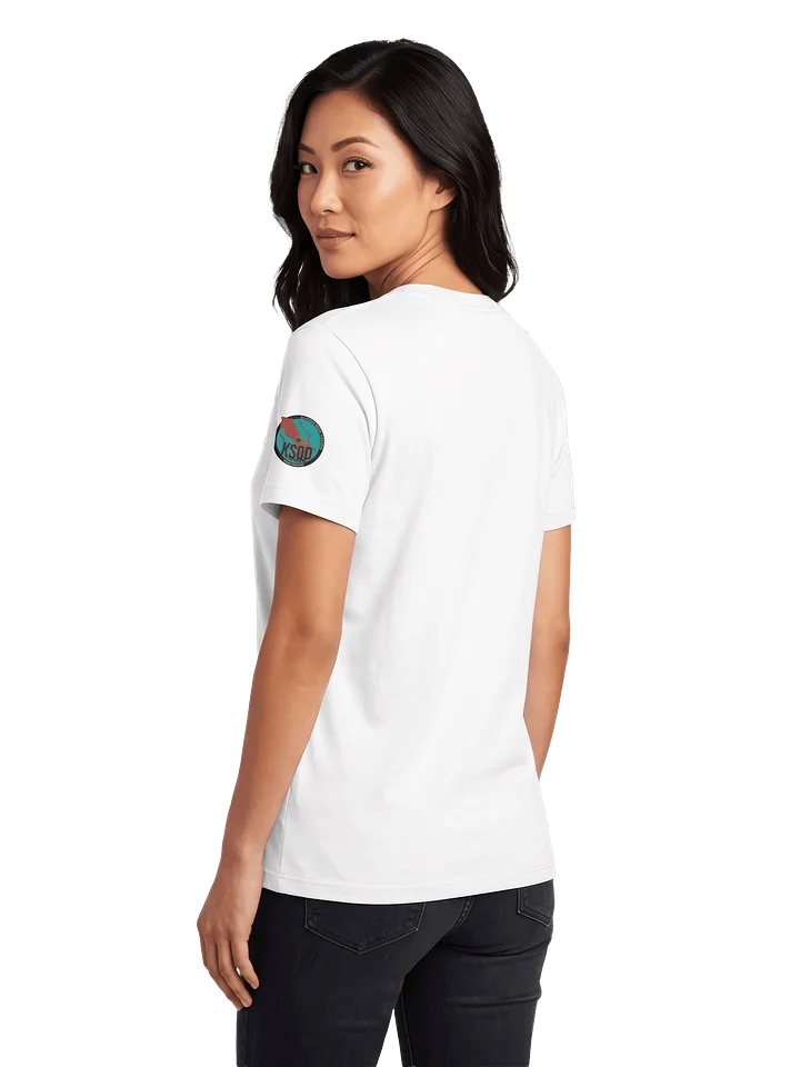 KSQD “Inkspot on the Dial” Women’s Tee (Red Squid) product image (2)