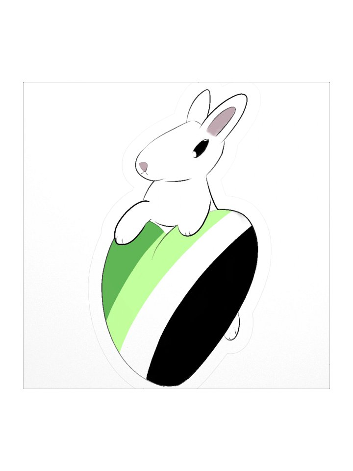 Pride is for EVERYBUNNY (Aromantic) product image (1)