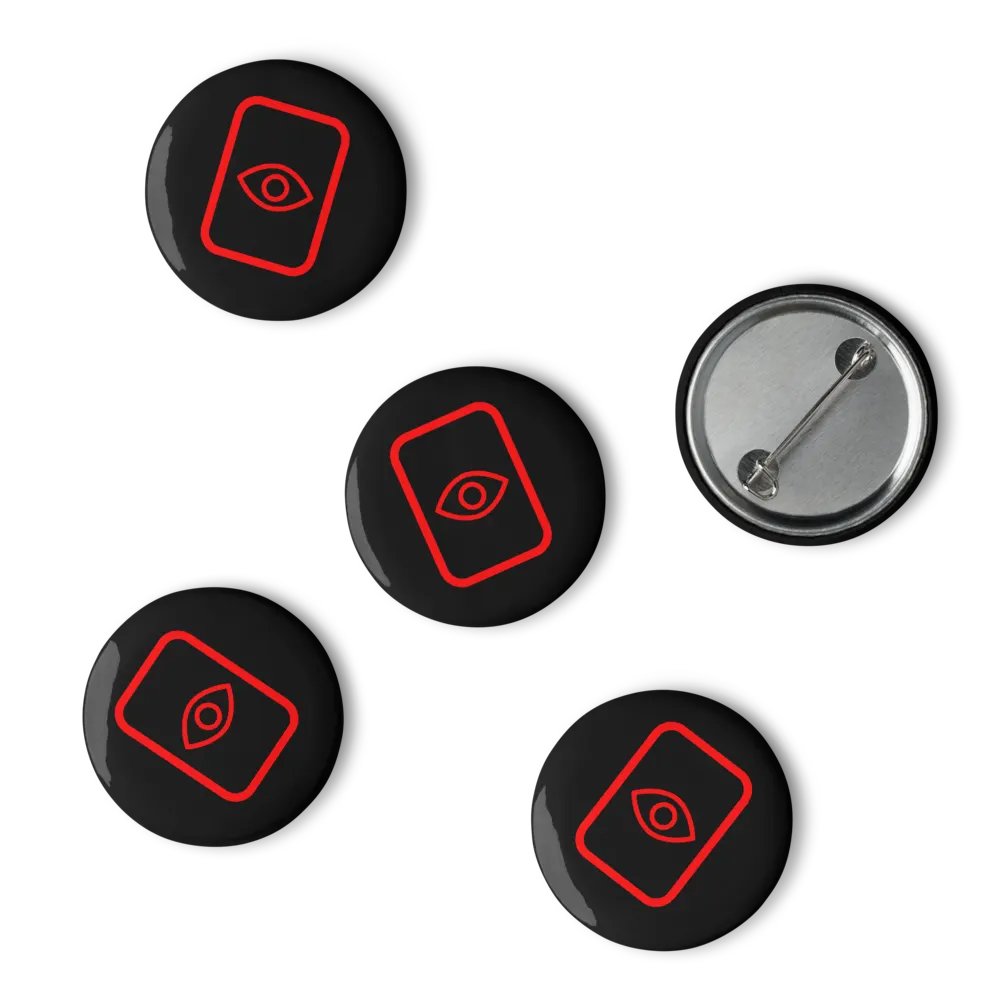 EyeSeeThru Logo Button Pins product image (5)