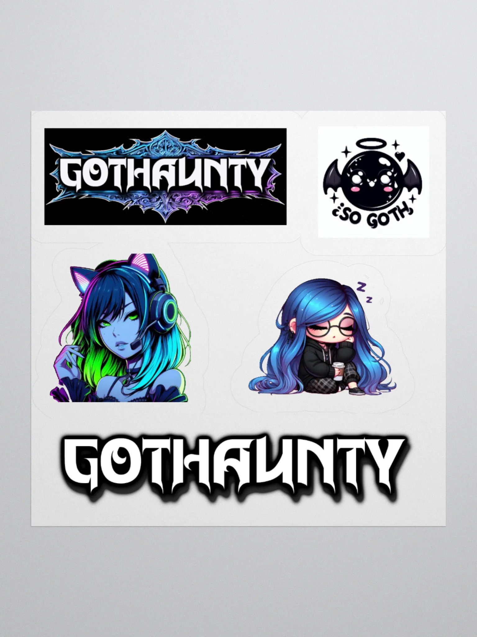 GothAunty Stickers product image (1)
