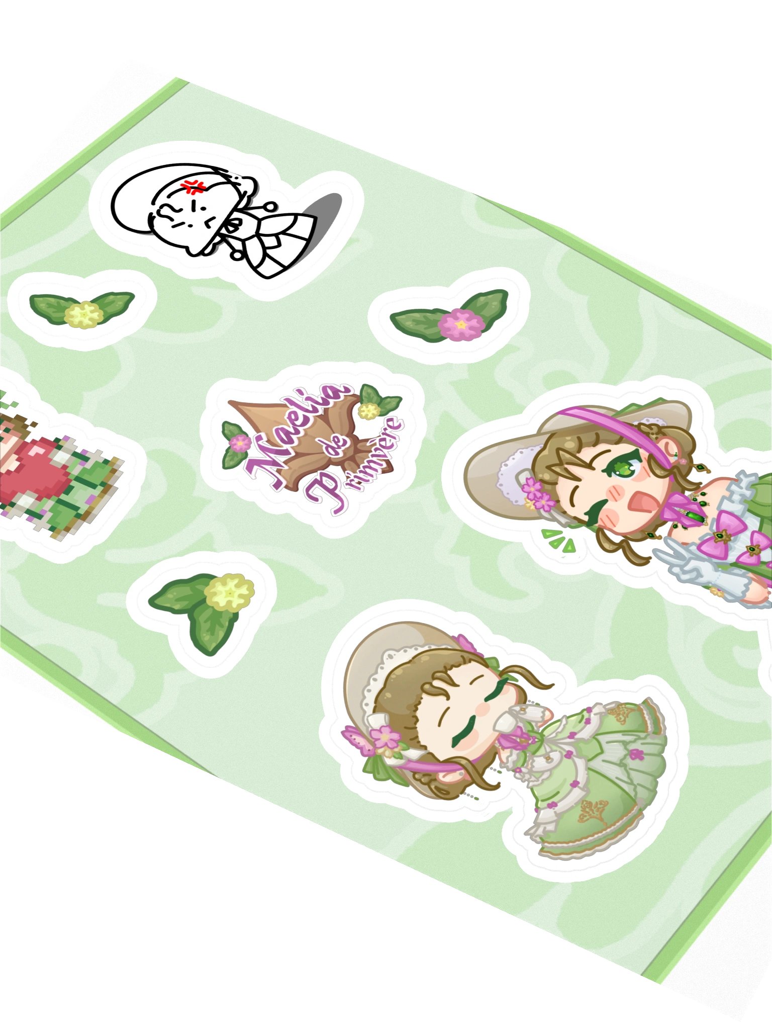 Maelia 2.0 sticker sheet product image (2)