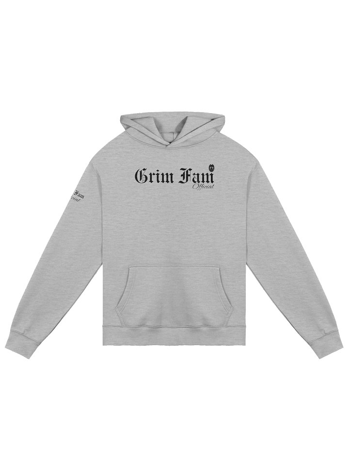 GRIM FAM HOODIE — OFFICIAL - EDITION #1 WHITE product image (1)