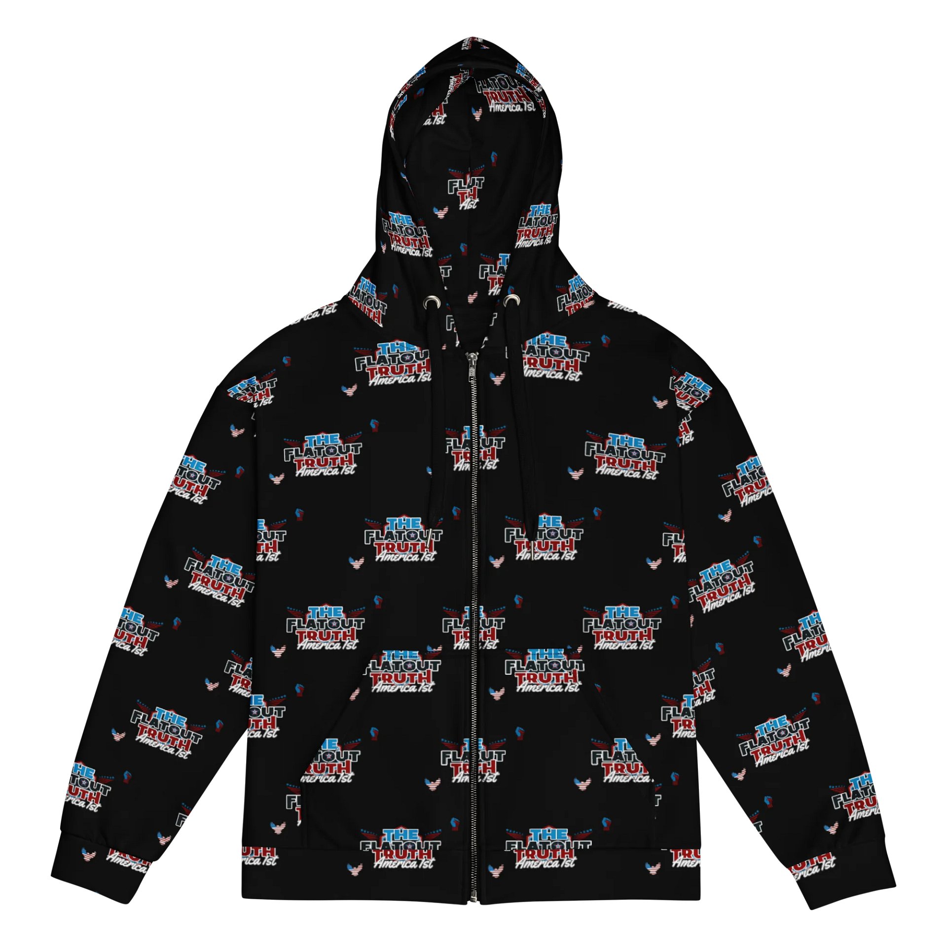 TFOT All-Over America 1st Black Zip Jacket product image (1)
